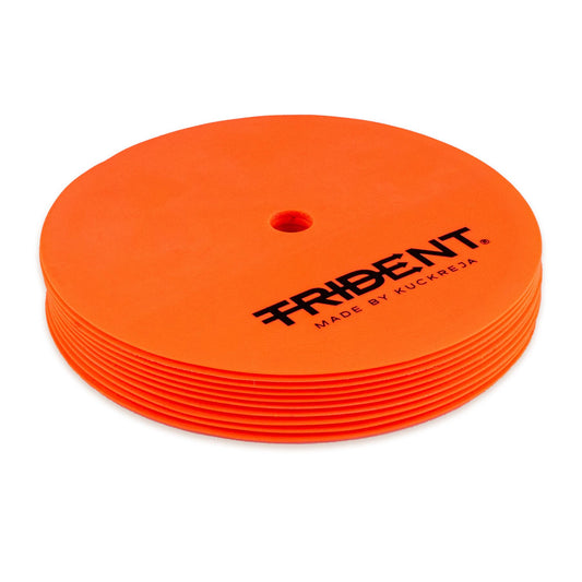 Trident Rubber Agility Dots Orange (Set Of 10)