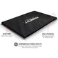 Trident Master Gym Mat with Velcro - 180 x 120 x 3cm (Black)