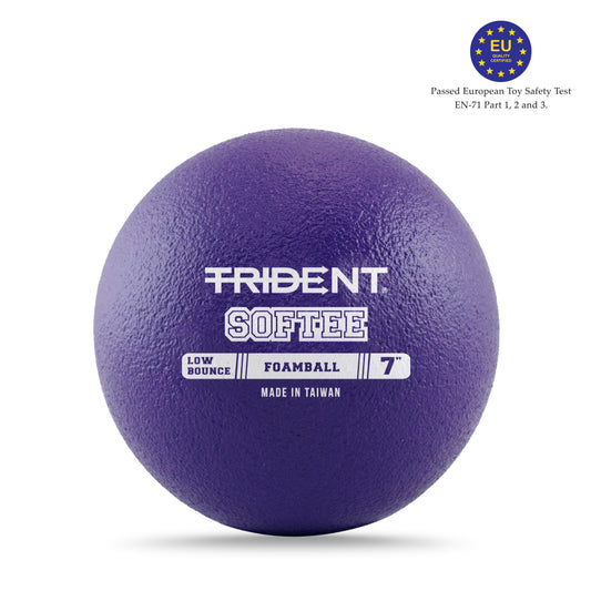 Trident Softee Low Bounce Foam Ball - Purple (7")