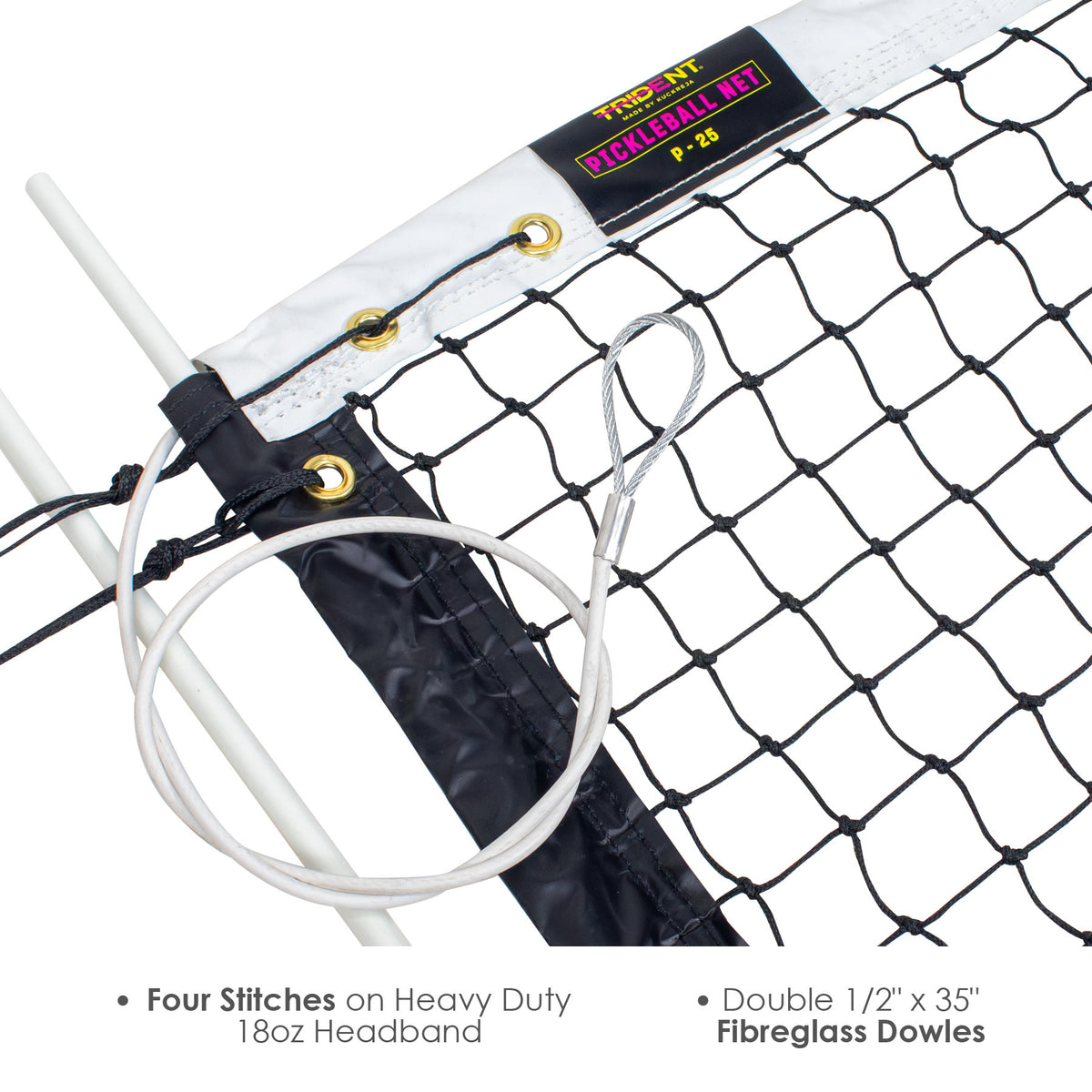 Trident P-25 Pickleball Net