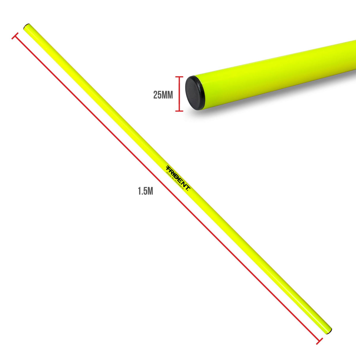 Trident 25mm Agility Crossbar – Neon