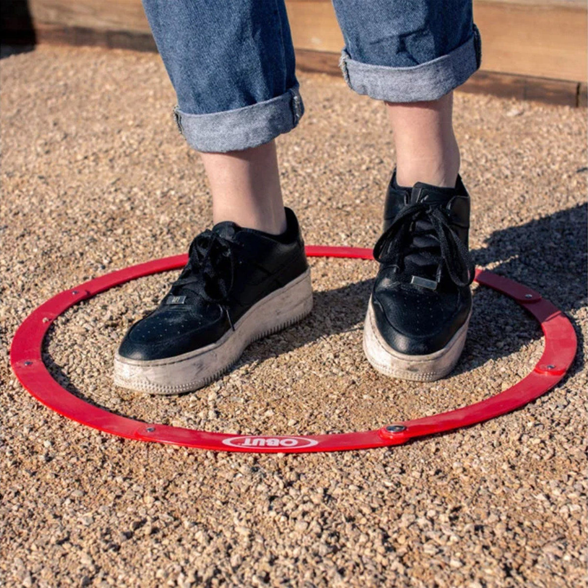 Obut Petanque Folding Circle - Red
