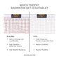 Trident B-15 Badminton Net