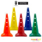 Trident 20" Cone with Holes - Orange