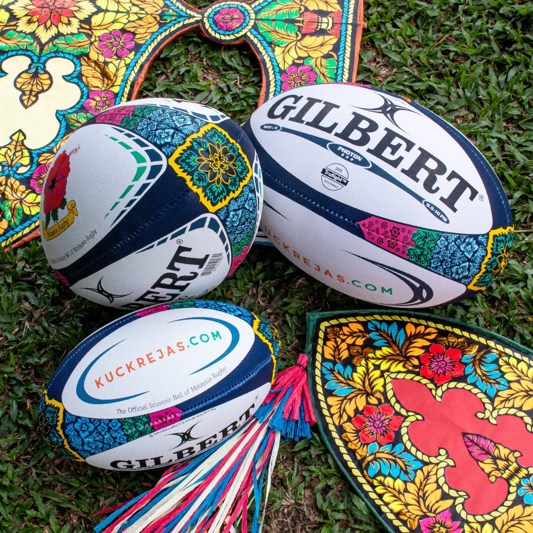 Gilbert Barbarian 2.0 Wau Bulan - Official Tournament Ball of Malaysia Rugby