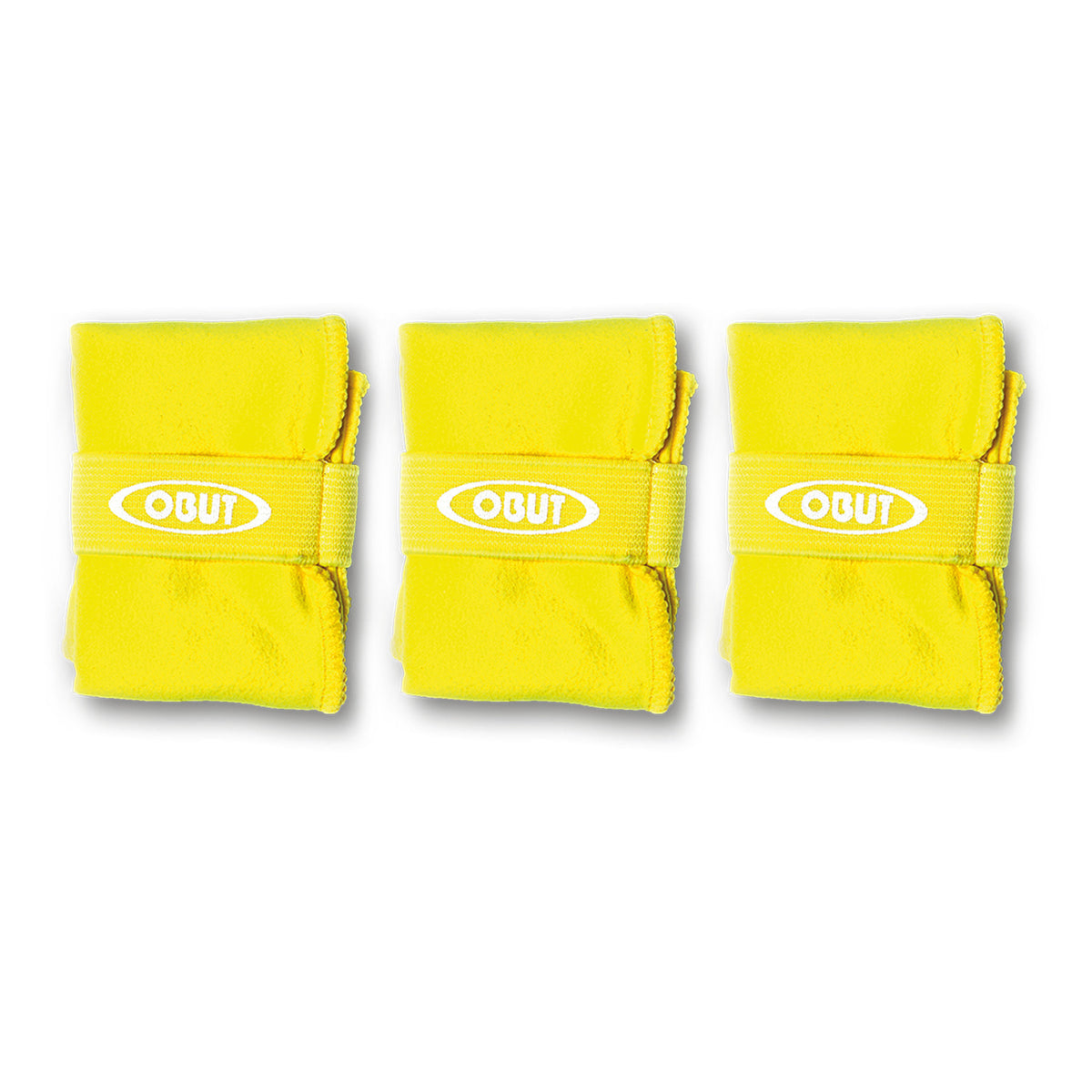 Obut Petanque 3 Cloths - Yellow