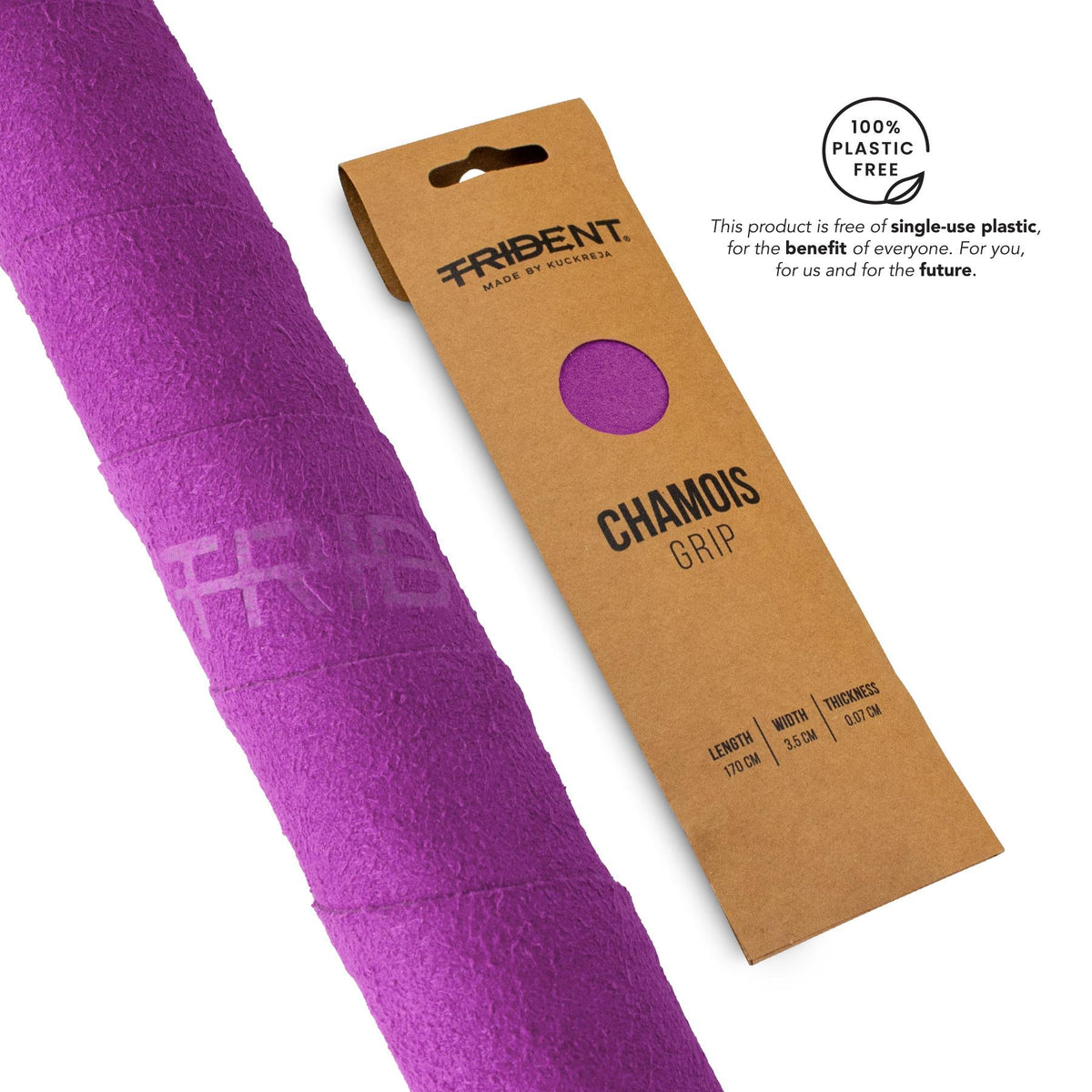 Trident Master Chamois Grip - Purple