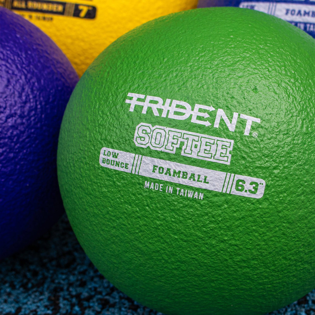 Trident Softee Low Bounce Foam Ball - Green (6.3")
