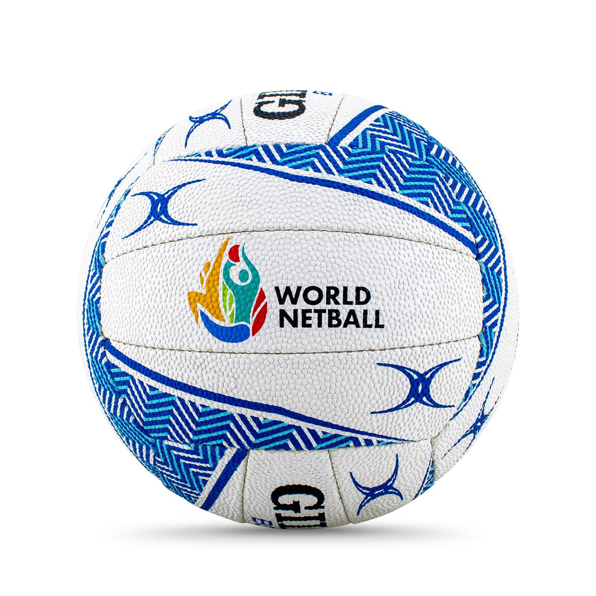 Gilbert Boost Pro Netball - Blue (Size 5)
