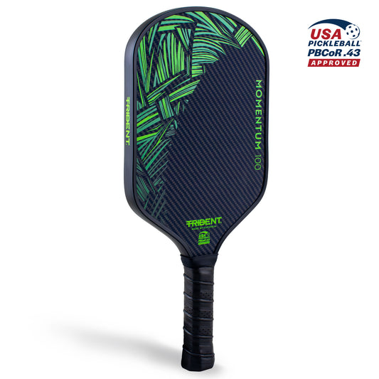 Trident Momentum 100 Pickleball Paddle - Electric Jade (USAP Approved)