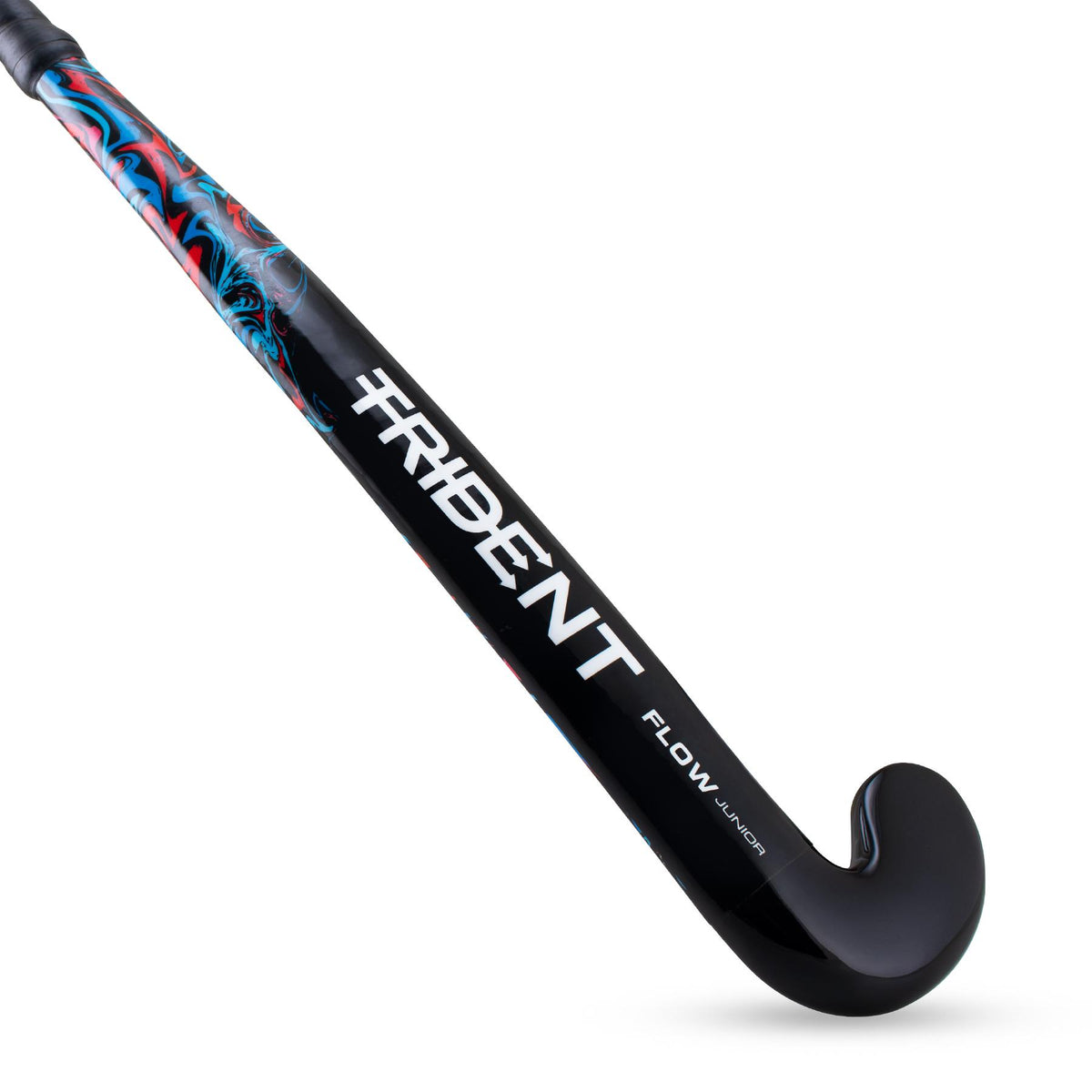 Trident Flow Junior Wooden Hockey Stick - Black
