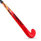 Trident Flow Wooden Hockey Stick - Red