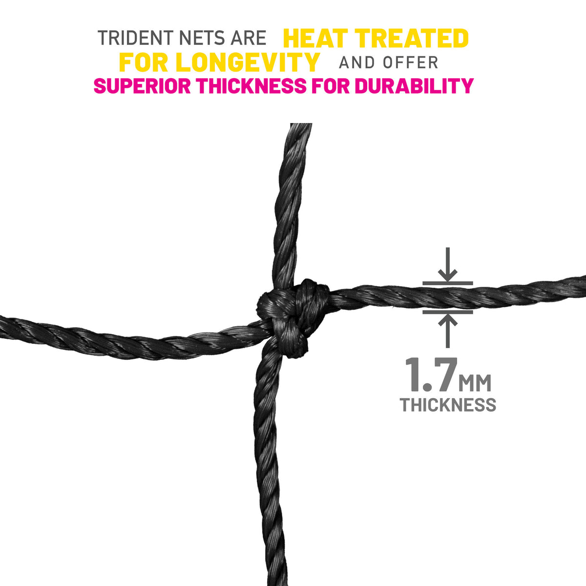 Trident TX-17 Volleyball Net with Cable