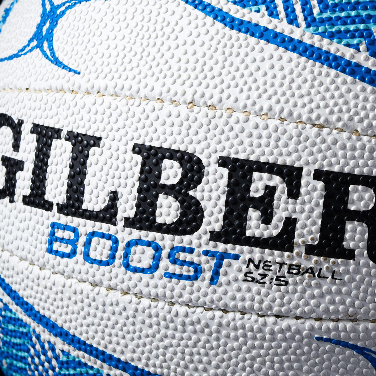 Gilbert Boost Pro Netball - Blue (Size 5)