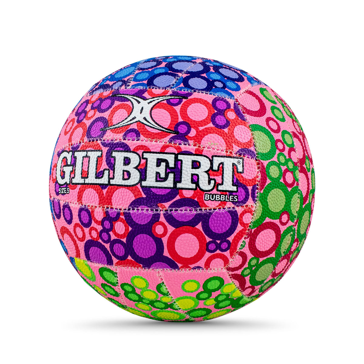 Gilbert Supporter Netball - Bubbles (Size 5, 4)