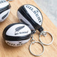 Gilbert All Blacks Official Keyring (White)