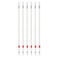 Trident Slalom Pole with Spring - White