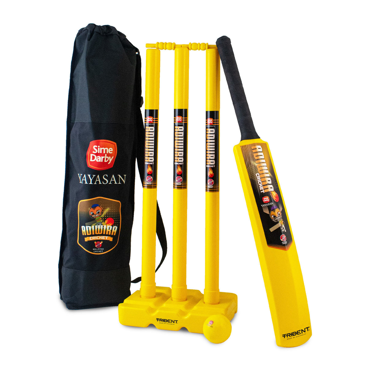 Trident Adiwira Cricket - Official Development Set of Malaysia Cricket