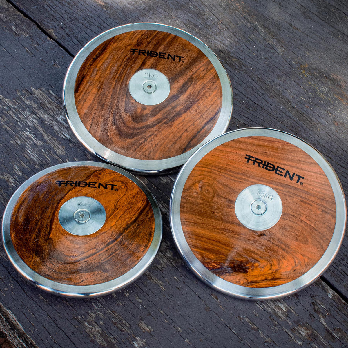 Trident Wooden Discus - 1.00kg