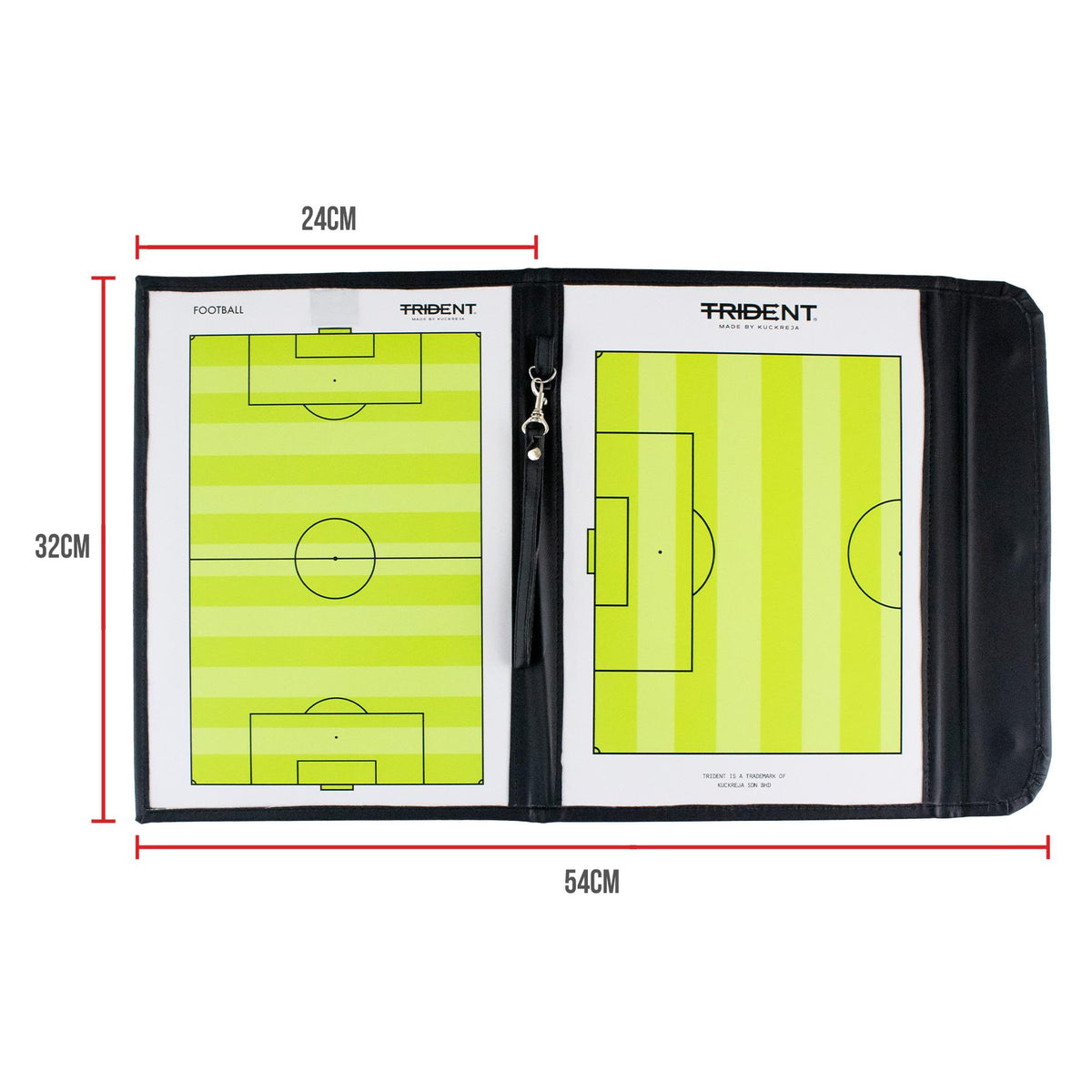 Trident Magnetic Coaching Folio - Football