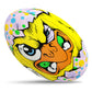 Gilbert Randoms Rugby Ball - Angry Chicken (Size 5)