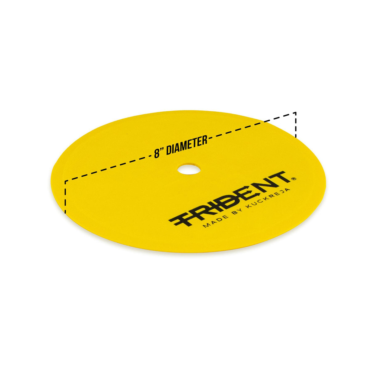 Trident Rubber Agility Dots Yellow (Set Of 10)