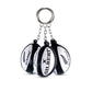 Gilbert All Blacks Official Keyring (White)