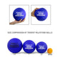 Trident Softee Low Bounce Foam Ball - Blue (7")
