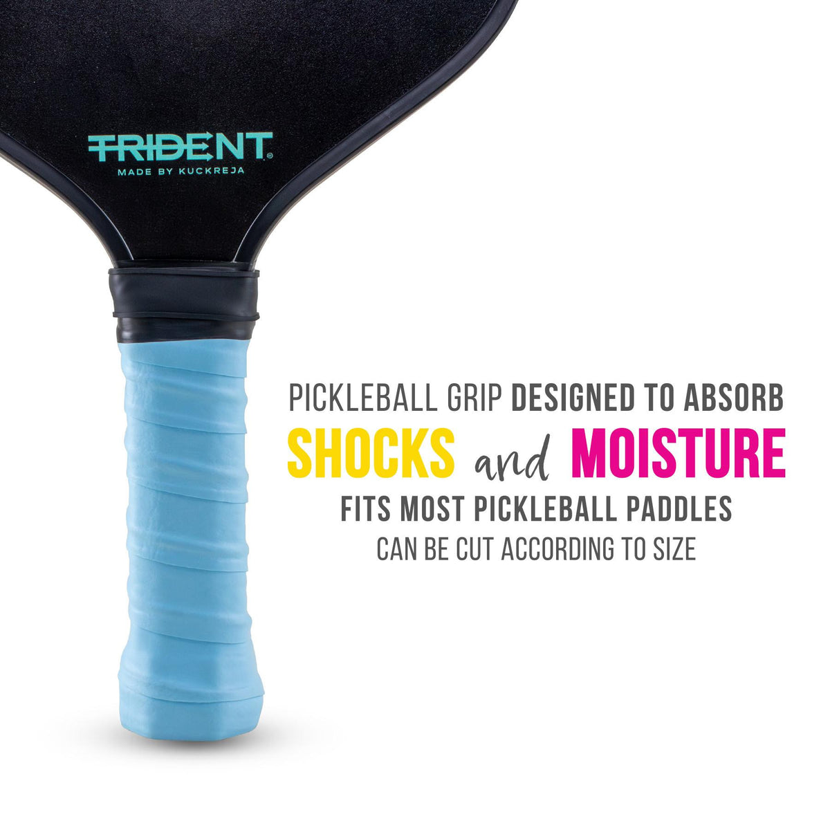 Trident Pickleball Paddle Grip - Sky