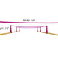 Trident Elevated Speed Ladder - 6m