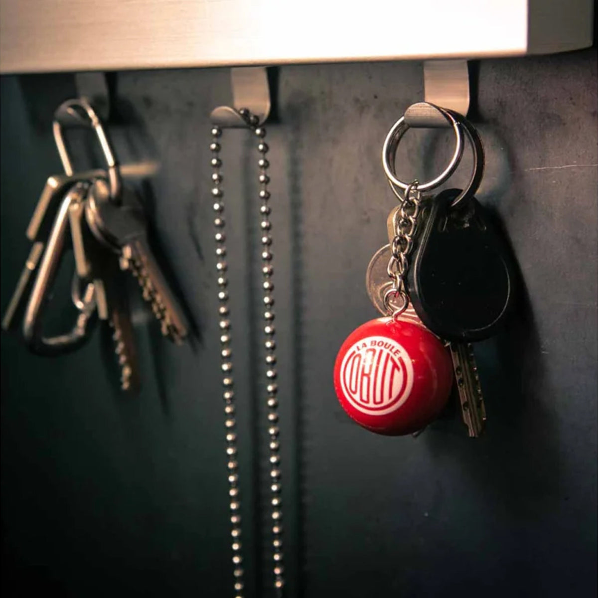 Obut Vintage Keyring – Red
