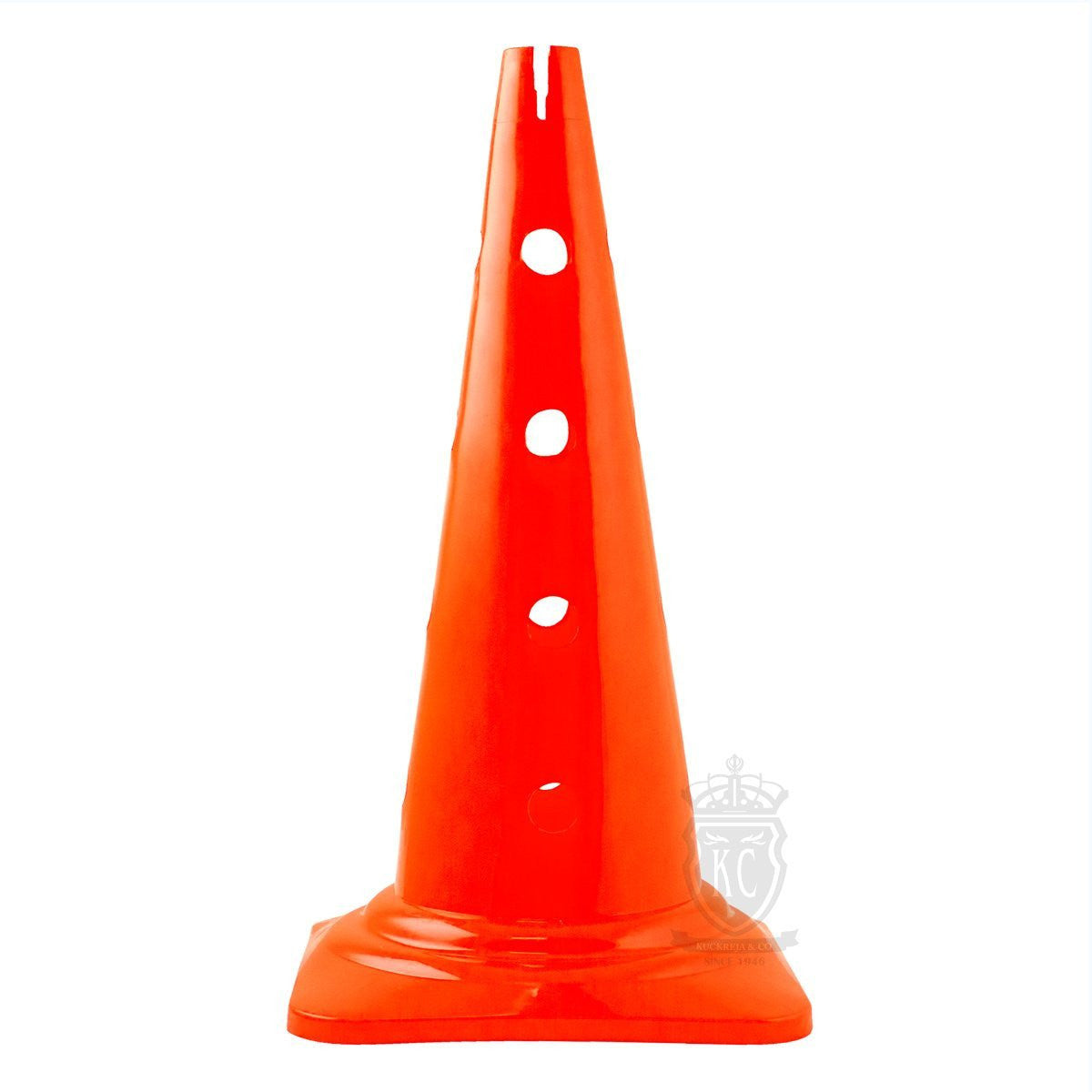 Trident 20" Cone with Holes - Orange