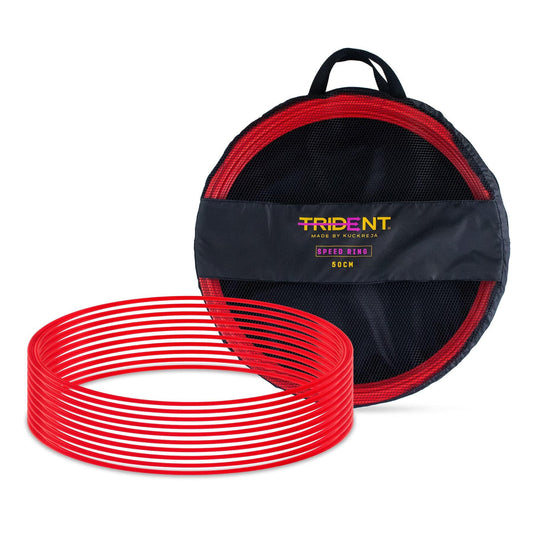 Trident Milestone Speed Rings - Red (Set of 10)