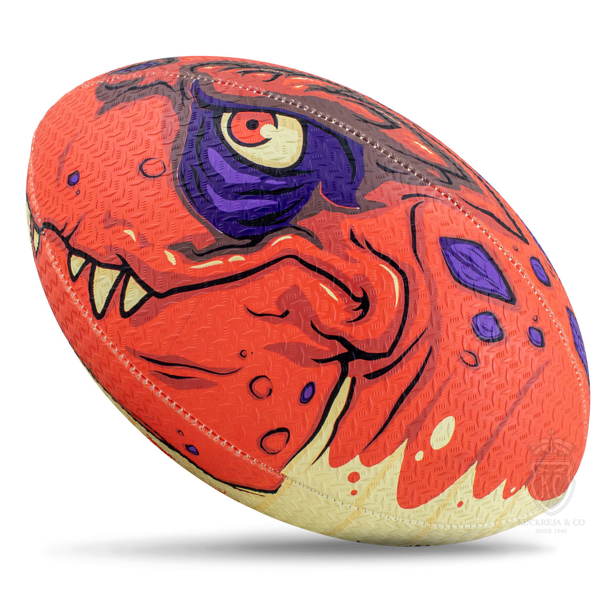 Gilbert Randoms  Rugby Ball - T-Rux (Size 5)