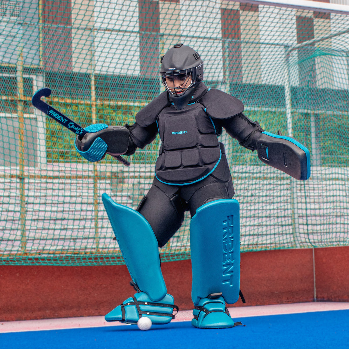 Trident New Gatekeeper 2 Hockey Goalie Set - Junior