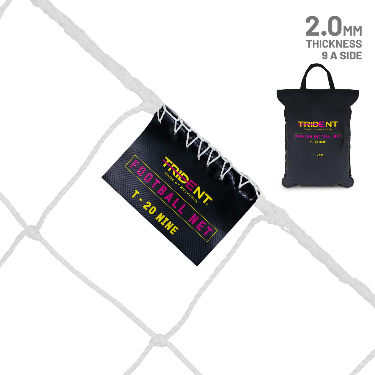 Trident T-20 Nine Junior Football Net (9-a-side)