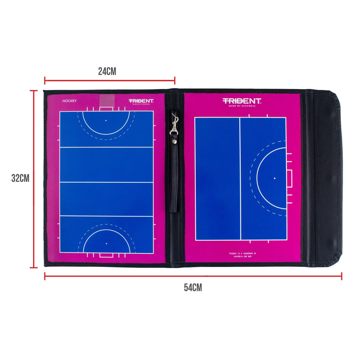 Trident Magnetic Coaching Folio - Hockey