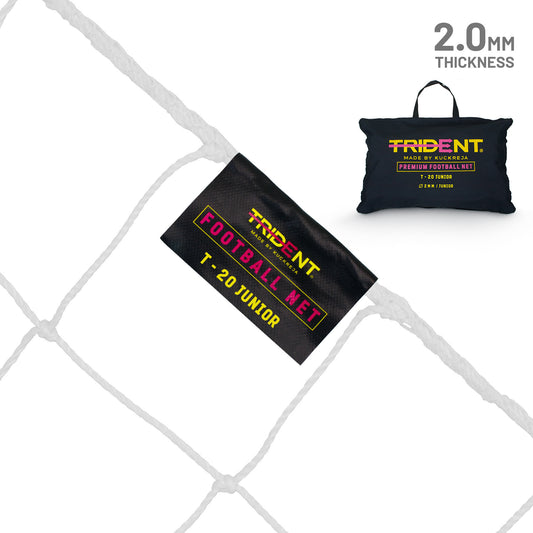 Trident T-20 Junior Football Net (White)