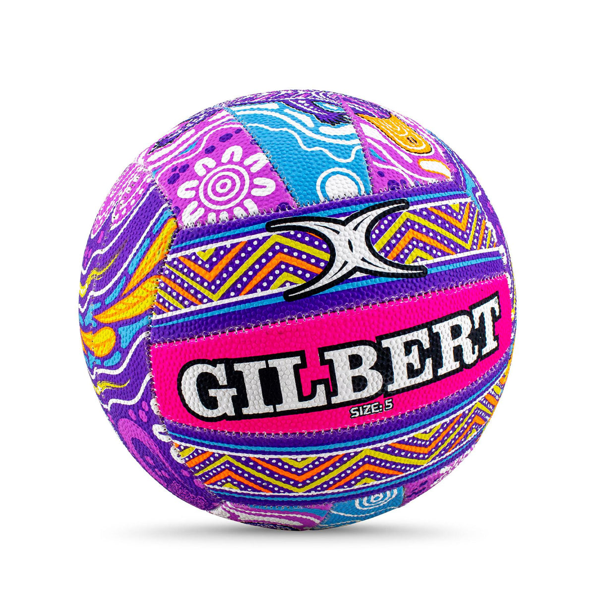 Gilbert Supporter Netball - First Nations (Size 5)