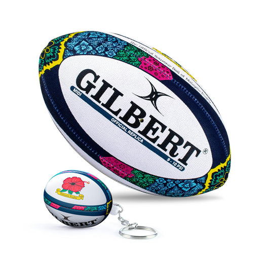 Gilbert Midi Wau Bulan with Key Ring - Official Souvenir Ball of Malaysia Rugby