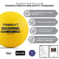 Trident Milestone Play Foam Ball - Yellow (6.3")