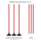 Trident Slalom Pole - Red