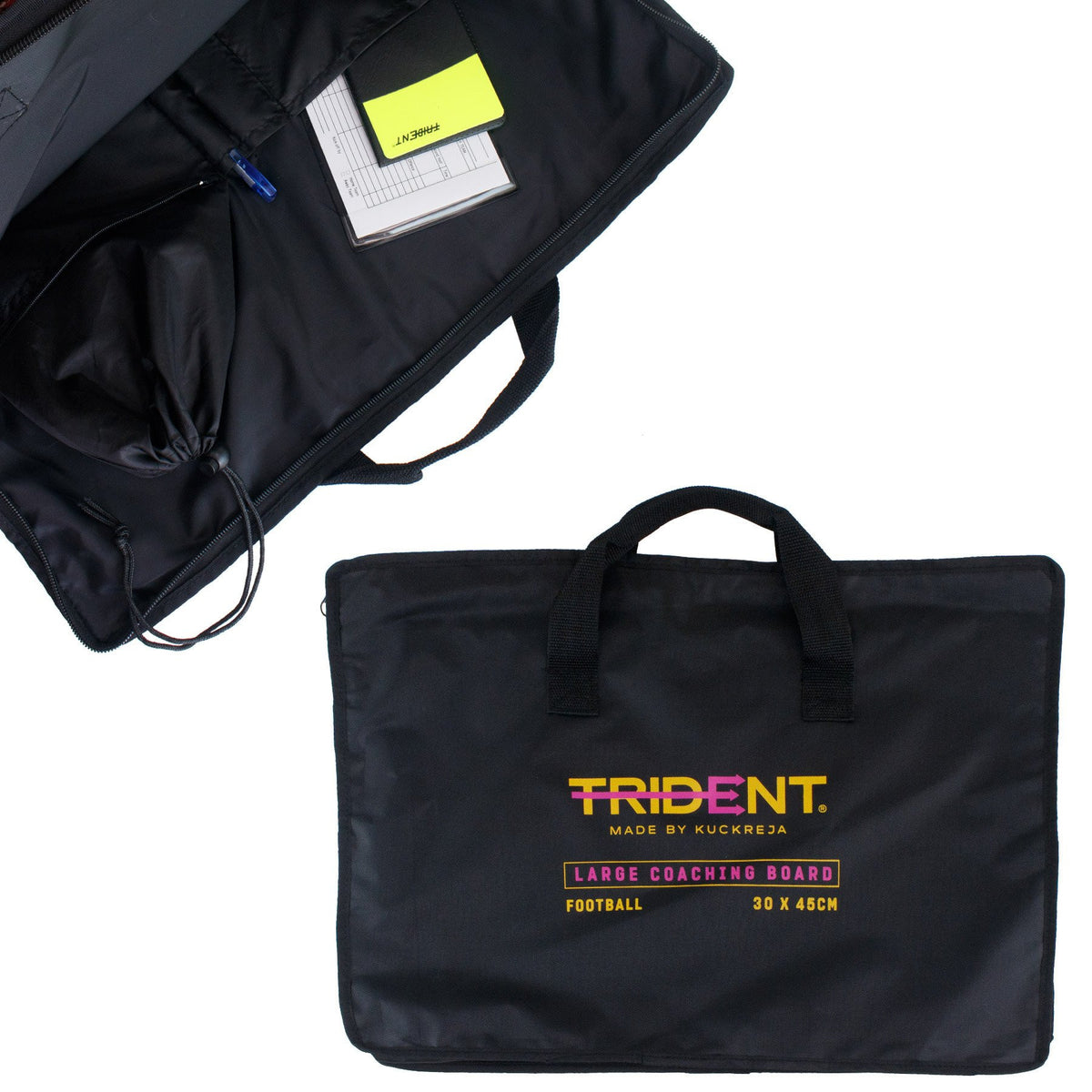 Trident Large Magnetic Coaching Board - Football (30 x 45cm)