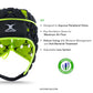 Gilbert Air Headguard - Black/Green
