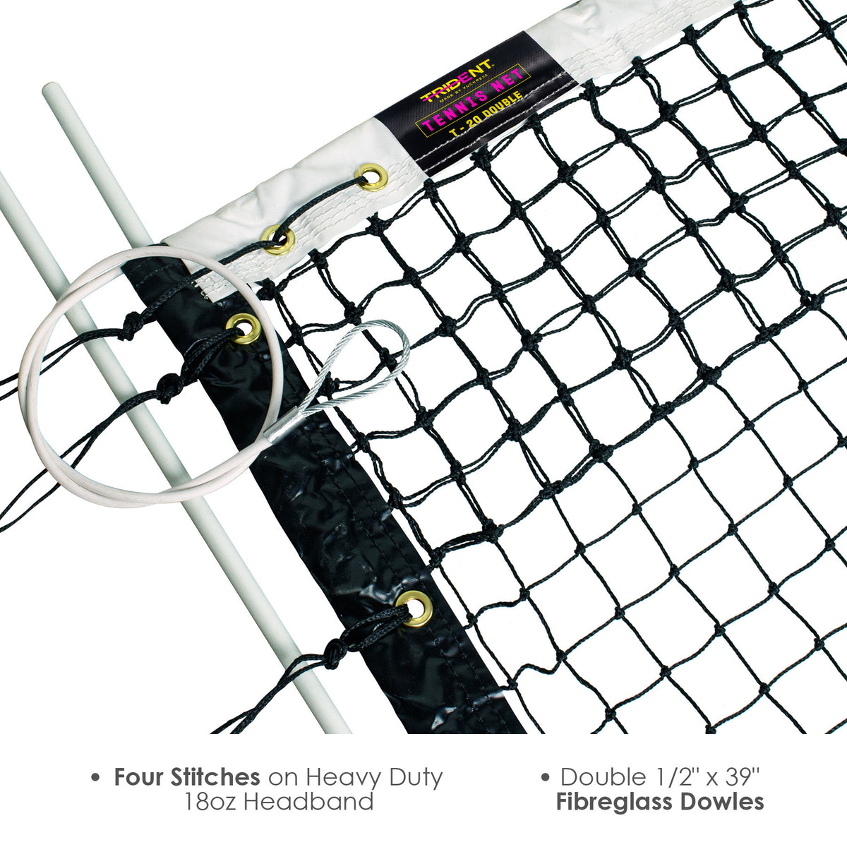 Trident T-20D Tennis Net