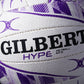 Gilbert Hype Match Netball - Purple (Size 5)