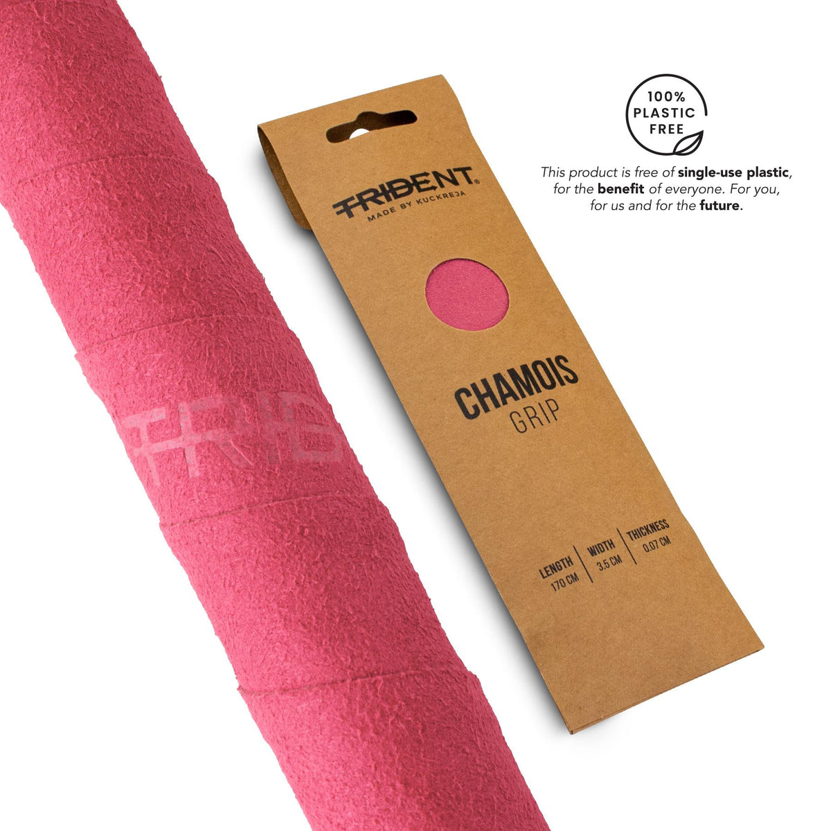 Trident Master Chamois Grip - Pink