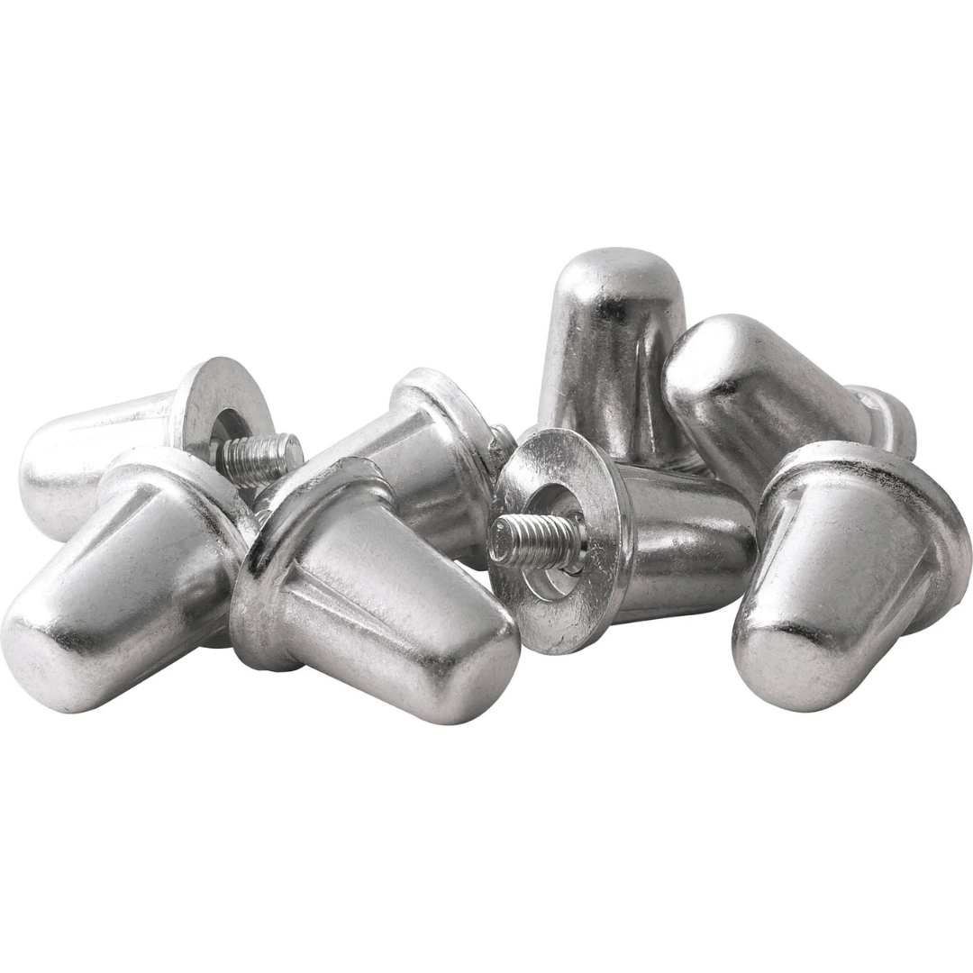 Gilbert Aluminium Rugby Boot Studs (Set of 16)