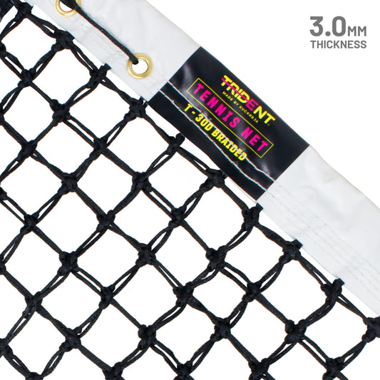 Trident T-30D Braided Tennis Net