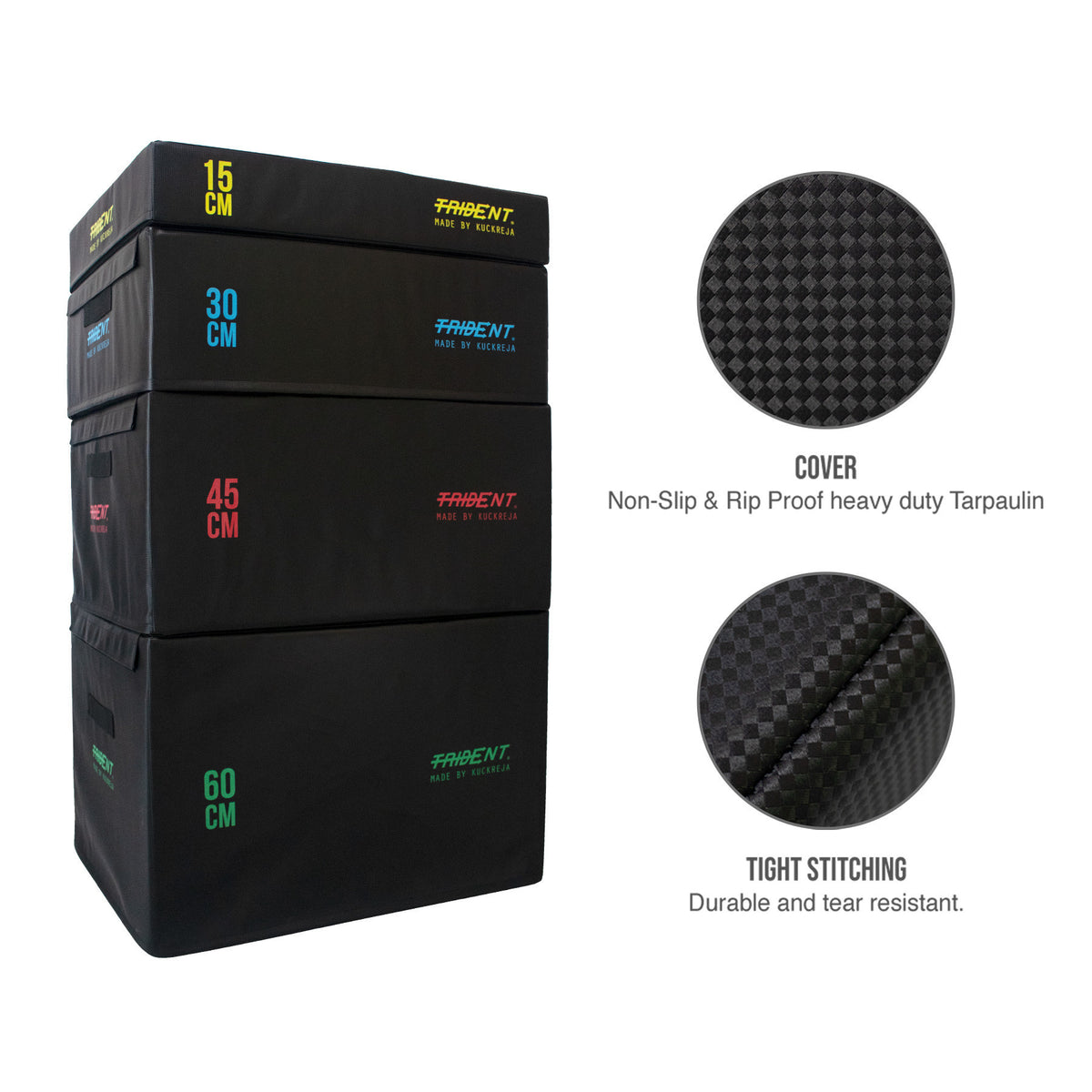 Trident Milestone 4 Level Soft Plyo Box